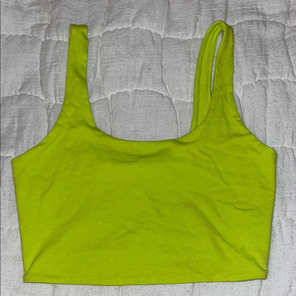 Wild Fable Bright Green Top